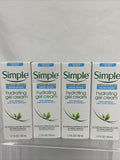(4) Simple Water Boost Hydrating Gel Cream Face Moisturizer 1.7 oz