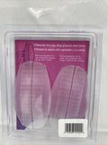 Supportables Bra Strap Comfort  Soft, Silicone cushions Pair Clear