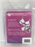 SUPPORTABLES BRA EXTENDERS 4 POSITION BRA BACK EXTENDERS 100% NYLON 4 PIECE