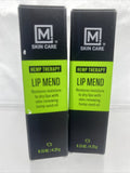 (5) M. Skin Care Hemp Therapy Lip Mend Balm for Men 0.15 oz 4.25g