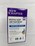 New Chapter Restful Sleep and Pain Relief Ginger Vegetarian - 30 capsules 12/22