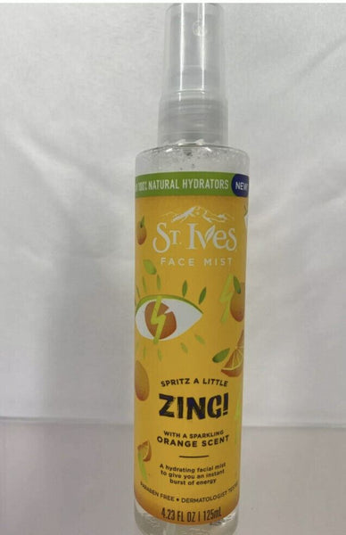 St. Ives Orange Zing Scent Facial Mist  4.23 fl oz