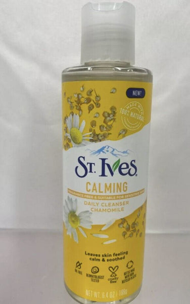 St. Ives Calming chamomile￼ Daily Cleanser - 6.4oz,