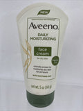 Aveeno Daily Moisturizing Face Cream for Dry Skin Soothing Oat 5 Oz.