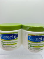 (2) CETAPHIL Moisturizing Cream for Very Dry Sensitive Skin Fragrance Free 16oz