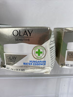 (2) Olay Hungarian Water Essence Calming Facial Moisturizer￼ Fragrance Free 2oz