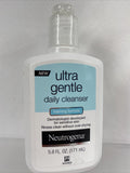 Neutrogena Ultra Gentle Daily Cleanser Foaming Formula for Sensitive Face 5.8 Oz