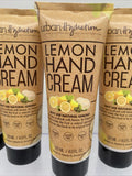 (5) Urban Hydration Lemon Hand Cream 4 Fl Oz w/ Vitamin A Vitamin E Coconut Oil