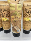 (5) Urban Hydration Lemon Hand Cream 4 Fl Oz w/ Vitamin A Vitamin E Coconut Oil