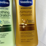 (2) Vaseline Intensive Care Almond Smooth & Soothing Hydration ￼Body Lotion 20.3