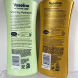 (2) Vaseline Intensive Care Almond Smooth & Soothing Hydration ￼Body Lotion 20.3