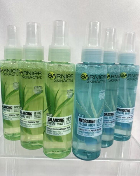 (6) Garnier SkinActive Balancing Facial Mist Green Tea & Hydrating Aloe Juice 4