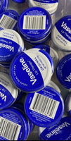 (7) Vaseline Original Vintage Blue Lip Balm 0.6 oz Tin