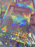 (8) Bliss the Detoxifier Charcoal Holographic Foil Sheet Mask & Eye Mask Glow