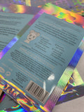 (8) Bliss the Detoxifier Charcoal Holographic Foil Sheet Mask & Eye Mask Glow