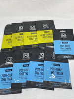 (12) M Skin Care Men's Facial Masks Post-Shave Moisturize Cooling After Elements
