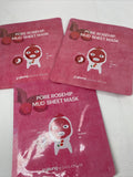 (3) JJ Young Pore Rosehip Peel Off Mud Sheet Mask 3D Lift Hydrate Facial