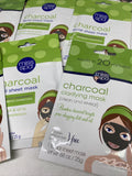 (11) Miss Spa Bamboo Charcoal Facial Sheet Masks Targets Dirt Oil Restore Deep