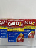 (8) Cold-EEZE Zinc Lozenges Cherry Flavor 18ct each box Homeopathic Immune Boost