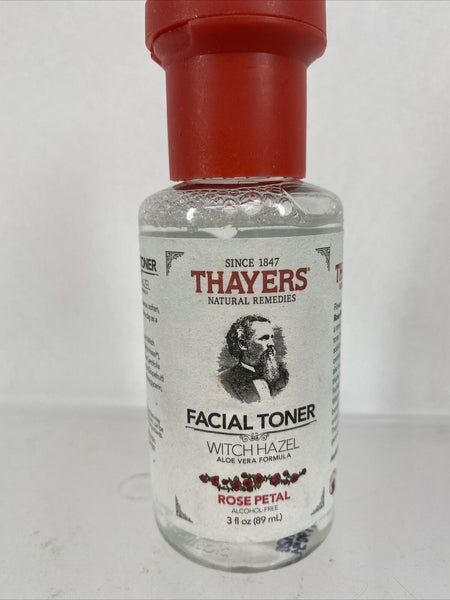 Thayers Alcohol-free Facial Toner Rose Petal Witch Hazel L Aloe Vera 3oz
