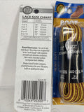(2) Shoe Gear Heavy Duty Round Boot Laces Work Shoes 72” Yellow Brown #30￼