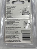 Master Lock 500D 13/16in 21mm Padlock 1-3/4in 44mm Security Lock with 2 Keys