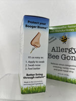 (2) Allergy Bee Gone w/Manuka Honey Nasal Swab + Swabs Included 12/23