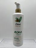 Dove Body Love Acne Clear Body Cleanser Salicylic Acid 17.5 OZ