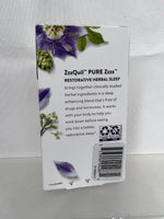 Vicks ZzzQuil PURE Zzz Restorative Herbal Sleep Tablets 40ct  4/23+ COMBINE SHIP