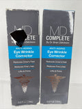 (2) MD Complete Anti-Aging Eye Wrinkle Remover Corrector Firming Cream 1Oz.