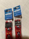 (2) Mickey And Friends Multi Use Kids Lanyard  Disney￼ Red