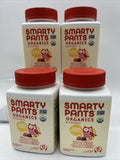 (4) Smarty Pants Organics Kids Formula Multi Omega 3s Gummies 102122