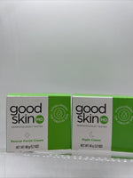 (2) Good Skin MD Night Cream Hypoallergenic Sensitive Skin FULL SIZE 1.7 Oz