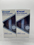 (2) Crest Whitening Emulsions Leave on Whitening Treatment - 0.35 Oz