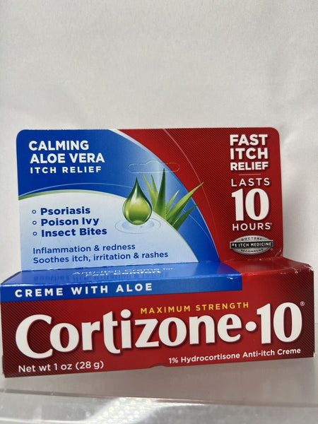 (2) Cortizone-10 Anti-Itch Lotion Skin Lasting Relief 3.4 Oz 10/23