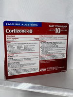 (2) Cortizone-10 Anti-Itch Lotion Skin Lasting Relief 3.4 Oz 10/23
