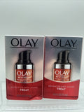 (2) Olay Regenerist Micro-Sculpting Eye Cream Treat Advanced Wrinkle .5o