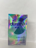 Durex Air Extra Thin Transparent Natural Rubber Latex 10 Condoms 10/26