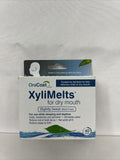 OraCoat Xylimelts for Dry Mouth - Slightly Sweet 40 Ct Sleeping & Daytime 1/25