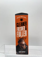 Wild Willies Progro Beard Shampoo Infused Mint Eucalyptus Biotin Caffeine 4oz￼