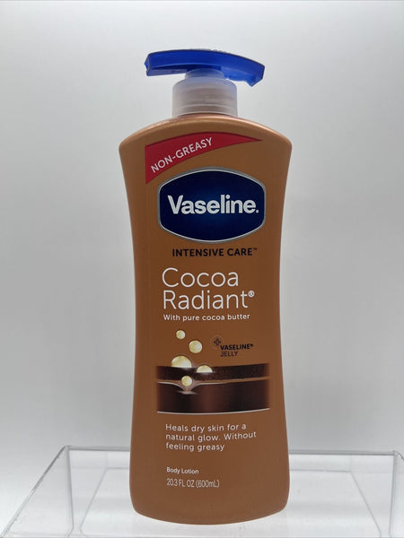 Vaseline Moisture Cocoa Radiant Body Lotion No Greasy 20.3oz