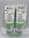 (2) Garnier green labs CANNA-B Pore Perfecting Serum Cream COMBO To Oily 2.4oz