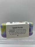 No paper* Welly Quick Fix Kit On the Go First Aid Kit Tie Die Bandages Ointments
