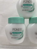 (3) Pond's Cold Cream Deep Cleanser & Make Up Remover Hypoallergenic 3.5 oz