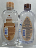 (2) Johnson's Baby Mineral Oil Enriched Shea & Cocoa Butter & Almond Oil 14oz