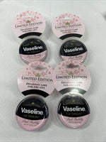 (4) Vaseline Lip Therapy Pink Bubbly Limited Edition Dry Lips Tin COMBINE SHIP