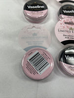 (4) Vaseline Lip Therapy Pink Bubbly Limited Edition Dry Lips Tin COMBINE SHIP