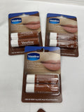 (4) Vaseline Lip Therapy Cocoa Butter Original Stick 0.32 oz 6 Total Tubes