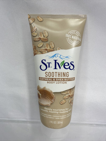 St. Ives Soothing Oatmeal And Shea Butter Body Lotion 7oz
