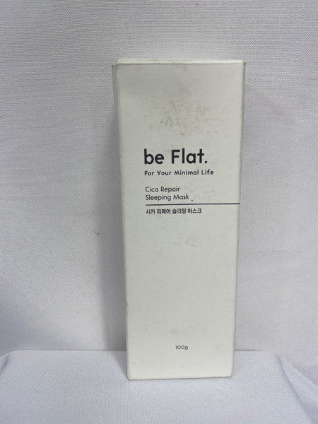 Be Flat Cica Repair Sleeping Mask Overnight Cream Soothe Skin